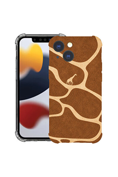 bestcase Husă Antișoc pentru Apple iPhone 14, Model Girafă, 1399704 AS 2177