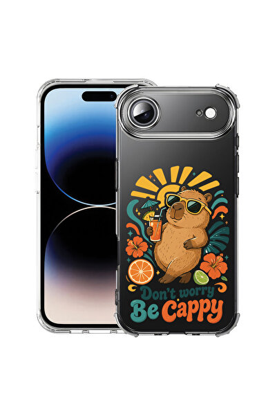 bestcase Husă Antișoc pentru Apple iPhone 17 Air, Nu-ți face griji, fii cool,...