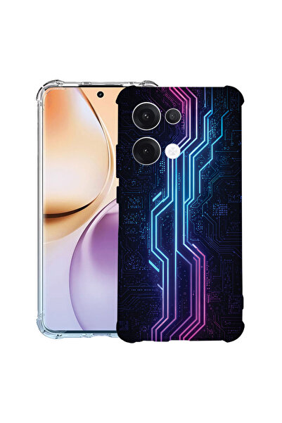 bestcase Husă Antișoc pentru OPPO Reno15 F / Reno15 FS, Placă de circuit, 314...