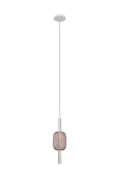 Klausen Κρεμαστό φωτιστικό LED Hold KL142034, 5W, 450lm, θερμό φως, λευκό+ροζ...