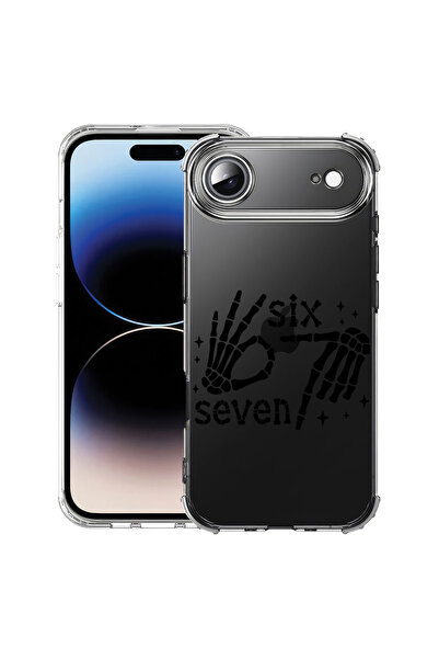 bestcase Husă Antișoc pentru Apple iPhone 17 Air, skeleton six seven 67, 2052...