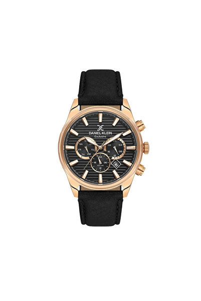Daniel Klein Exclusive - Ceas Barbatesc Quartz Negru DK.6.14444-5