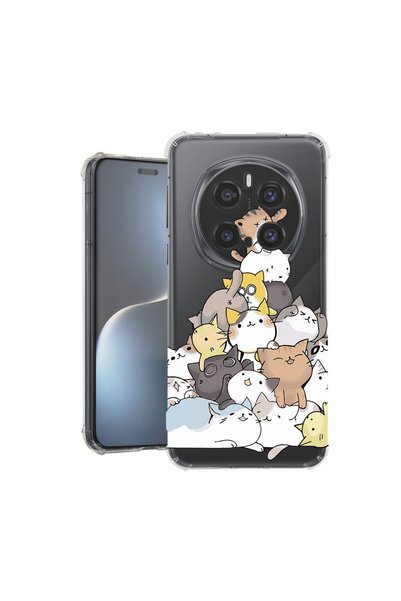 bestcase Husă Antișoc pentru Honor Magic7 Pro, Pisici la joc, 1926356 AS 2125