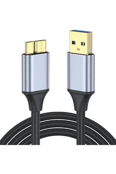 GENERAL USB 3.0 Micro Cable 50cm, Heavy Duty High Speed Hard Drive Cable, USB...