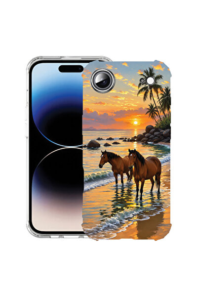 bestcase Husă Antișoc pentru Apple iPhone 17 Air, Cai la apus, 2052027 AS 2201