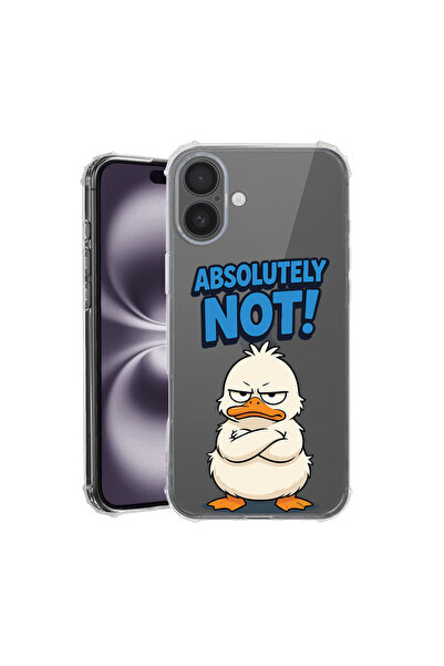bestcase Husă Anti Shock Case For Apple iPhone 16, Duck Absolutely Not!, 1828...
