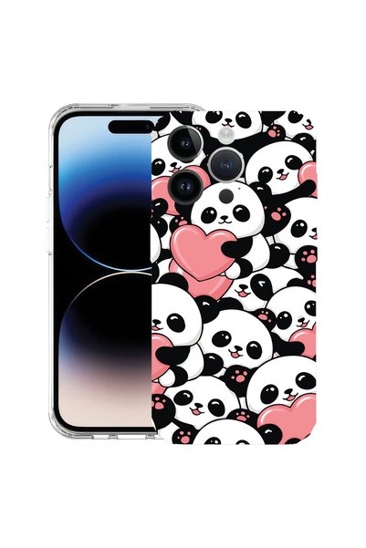 bestcase Husă Antișoc pentru Apple iPhone 15 Pro, Model cu Panda Drăguț, 1916...