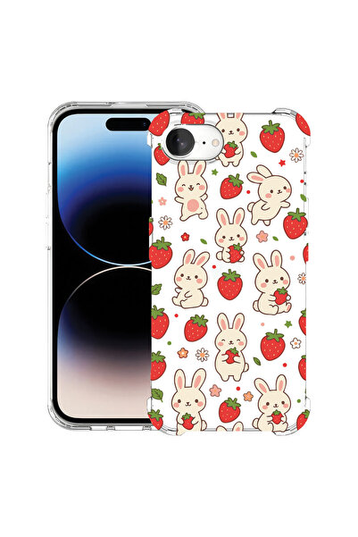 bestcase Αντικραδασμική Θήκη για Apple iPhone 17e / iPhone 16e, Σχέδιο Κουνέλ...
