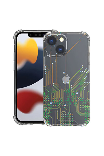 bestcase Husă Antișoc pentru Apple iPhone 14, Placă de circuit, 1399704 AS 2094