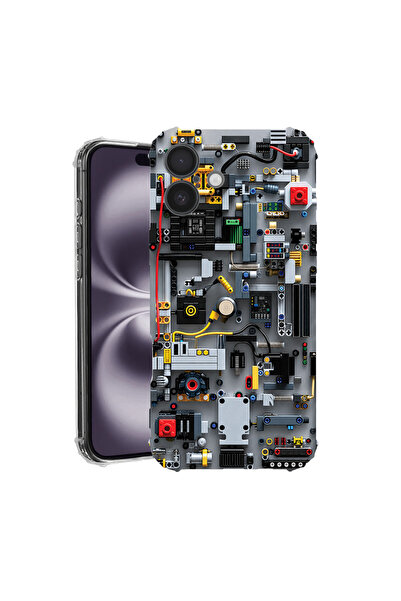 bestcase Husă Antișoc pentru Apple iPhone 17, Placă de circuit, 2052024 AS 2091