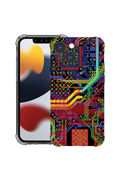 bestcase Husă Antișoc pentru Apple iPhone 15, Placă de circuit, 1668629 AS 2111