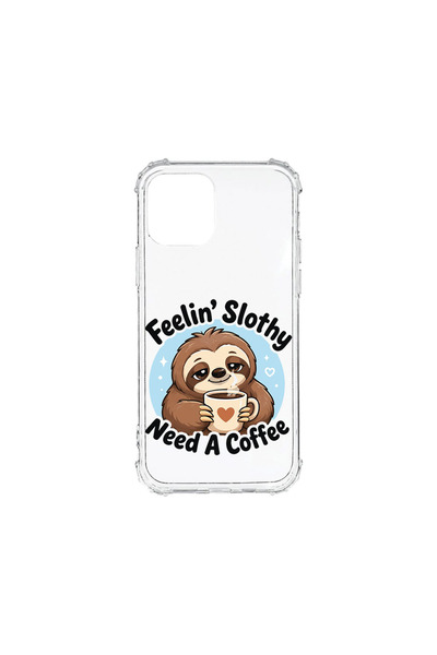 bestcase Husă Antișoc pentru Apple iPhone 12 / iPhone 12 Pro, Slothy - Am nev...