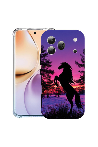 bestcase Husă Antișoc pentru Honor 600 Pro, Cal la apus, 3159971 AS 2196