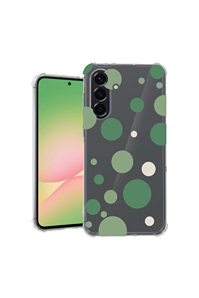 bestcase Αντικραδασμική Θήκη για Galaxy S25 Plus, Πράσινα Πουά, 1947537 AS 2137