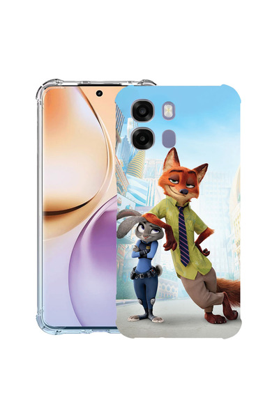 bestcase Husă Antișoc pentru Realme 16 Pro Plus, Lup și iepure, 3156847 AS 2189