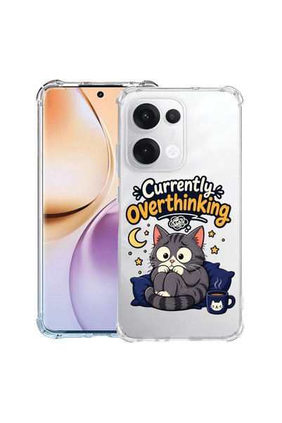 bestcase Αντικραδασμική Θήκη για OPPO Reno15 F / Reno15 FS, Γάτα που σκέφτετα...