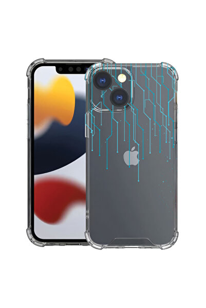 bestcase Husă Antișoc pentru Apple iPhone 14, Placă de circuit, 1399704 AS 2095
