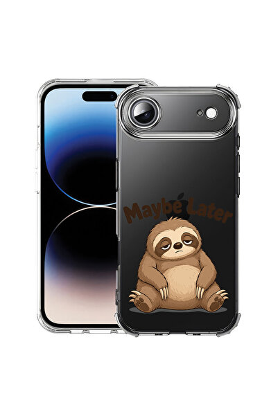 bestcase Противоударен калъф за Apple iPhone 17 Air, Sloth Flash - Maybee Lat...