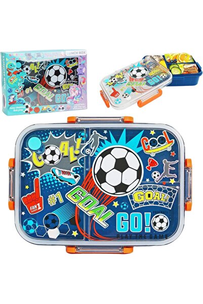 Generic Football Lunch Box for Boys - Leak-Proof Bento Box,Lightweight & Insu...