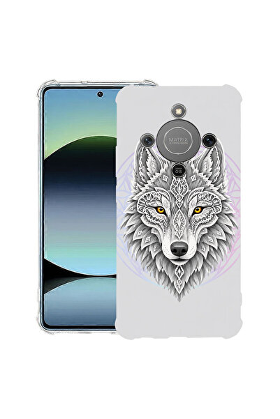 bestcase Husă Antișoc pentru Honor Magic8 Lite / X70, Dream Wolf, 3128364 AS ...
