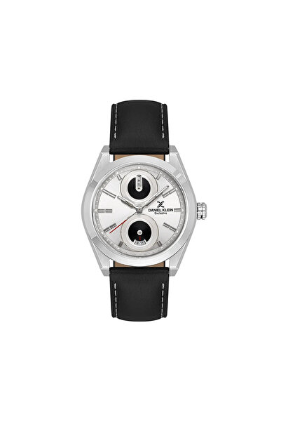 Daniel Klein Exclusive - Ceas Barbatesc Quartz Argintiu DK.1.14360-1