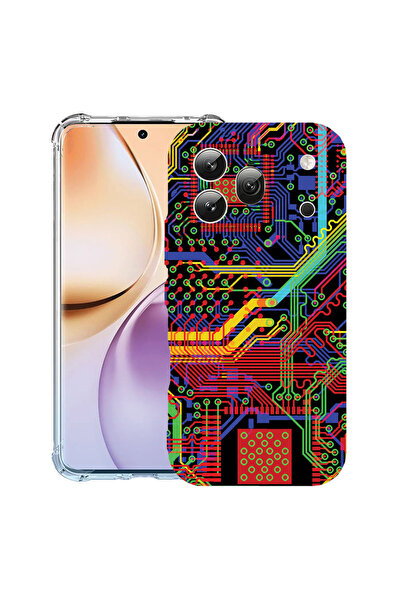 bestcase Husă Anti Shock Case For Honor 600 Pro, Circuit Board, 3159971 AS 2111