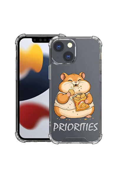 bestcase Husă Anti Shock Case For Apple iPhone 13, Funny Priorities, 1118436 ...