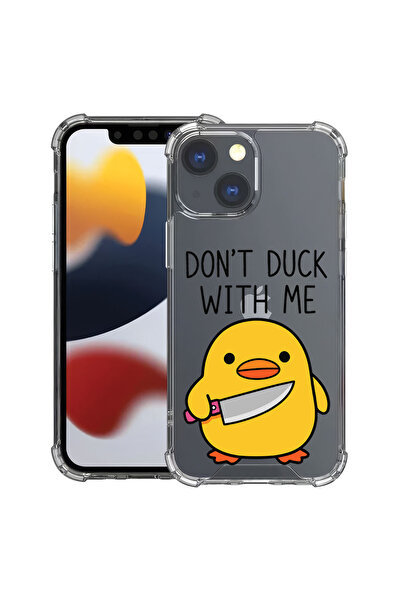 bestcase Husă Anti Shock Case For Apple iPhone 14, Don’t Duck With Me, 139970...