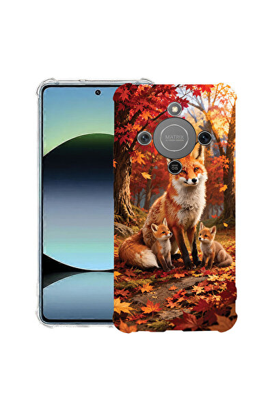 bestcase Husă Antișoc pentru Honor Magic8 Lite / X70, Mamă lup și pui, 312836...
