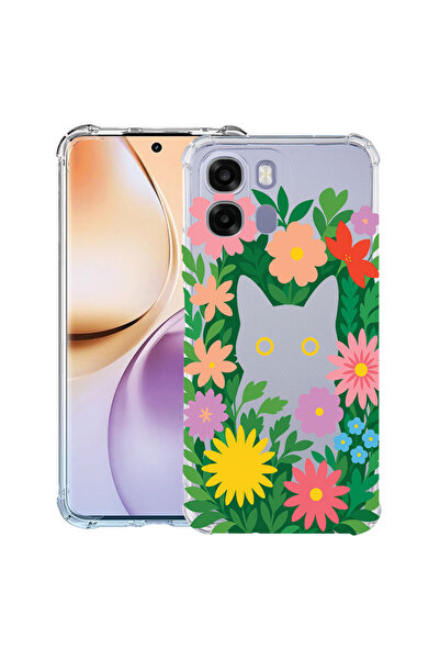 bestcase Αντικραδασμική Θήκη για Realme 16 Pro Plus, Γάτες σε λουλούδια, 3156...