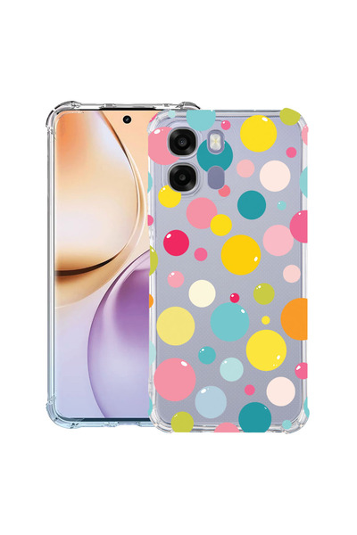 bestcase Husă Anti Shock Case For OPPO A6 / A6x, Polka Dots, 3156785 AS 2131