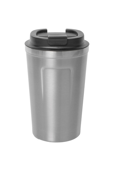 Siyah Lale Glass Thermos 380 ml Silver -