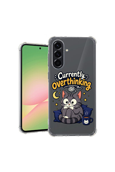 bestcase Husă Antișoc pentru Galaxy S25 Plus, Pisică care gândită prea mult, ...
