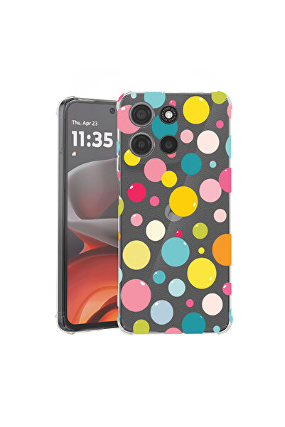 bestcase Husă Anti Shock Case For Motorola Edge 50 Fusion, Polka Dots, 180584...