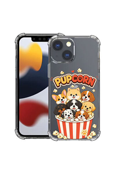 bestcase Husă Antișoc pentru Apple iPhone 14, Pupcorn, 1399704 AS 2193