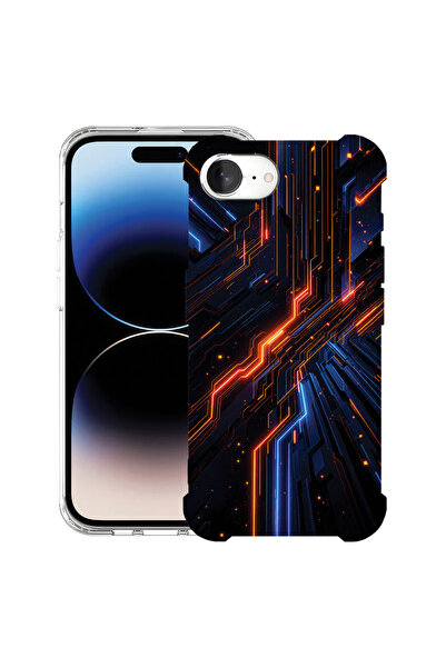 bestcase Husă Antișoc pentru Apple iPhone 17e / iPhone 16e, Placă de circuit,...