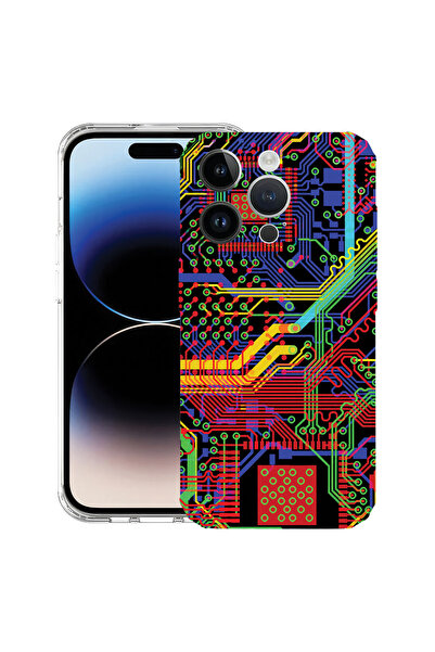 bestcase Αντικραδασμική Θήκη Husă για Apple iPhone 16 Pro Max, Σχέδιο Πλακέτα...
