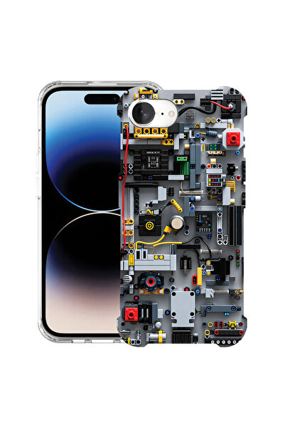 bestcase Husă Antișoc pentru Apple iPhone 17e / iPhone 16e, Placă de circuit,...