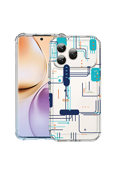 bestcase Husă Anti Shock Case For Honor 600, Circuit Board, 3159975 AS 2092