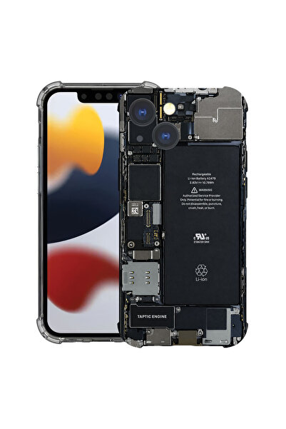 bestcase Husă Antișoc pentru Apple iPhone 14, Placă de circuit, 1399704 AS 2105