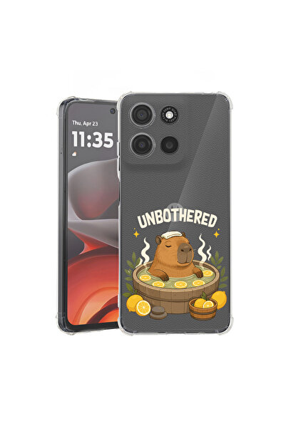 bestcase Husă Antișoc pentru Motorola Moto G86, Capybara Unbothered, 2052061 ...