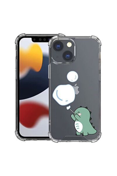 bestcase Husă Antișoc pentru Apple iPhone 13, Little Dino Bubble, 1118436 AS ...
