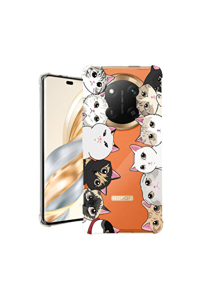 bestcase Husă Antișoc pentru Honor Magic7 Lite, pentru iubitorii de pisici, 1...