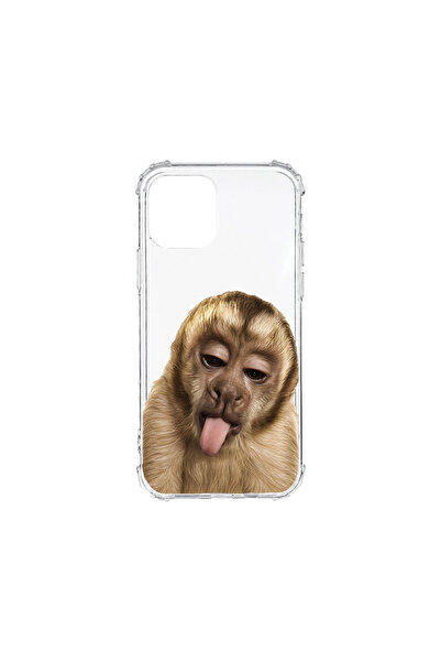 bestcase Противоударен калъф за Apple iPhone 12 / iPhone 12 Pro, Маймуна, 754...