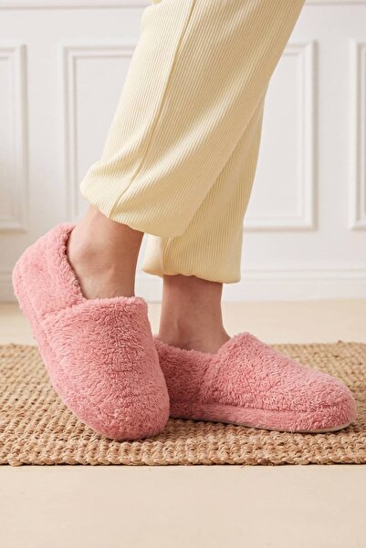 NAVİSHOES Γυναικείες Γούνινες Λούτρινες Παντόφλες 2027NAV