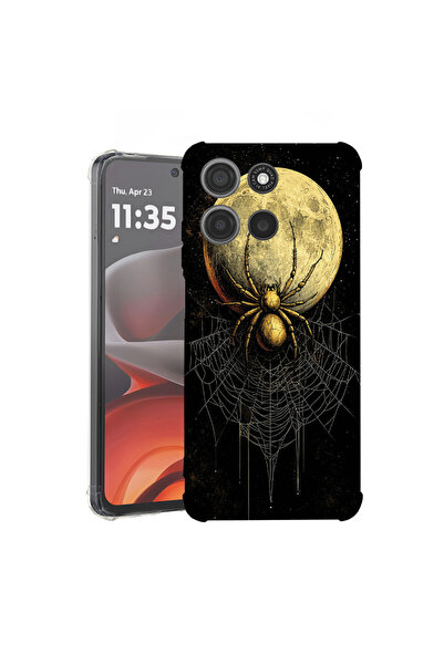 bestcase Αντικραδασμική Θήκη για Motorola Edge 60 Fusion / Edge 60, Αράχνη στ...