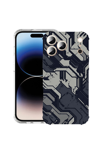bestcase Husă Antișoc pentru Apple iPhone 17 Pro / iPhone 18 Pro, Placă de ci...