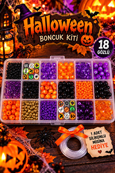 By MO Accessories Specijal za Noć veštica – Set perli za pravljenje nakita sa...