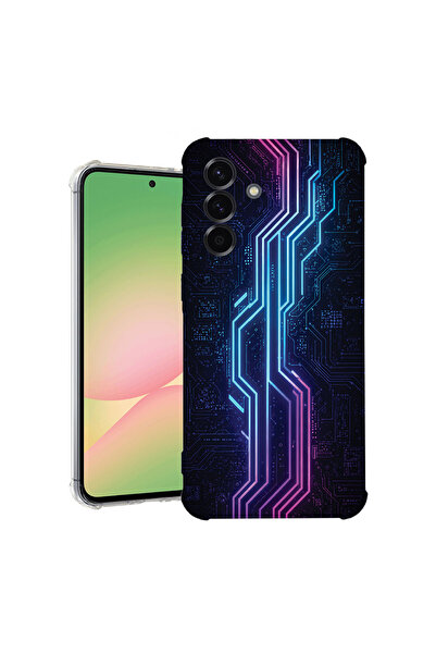 bestcase Αντικραδασμική Θήκη για Samsung Galaxy A35, Σχέδιο Πλακέτας Κυκλώματ...