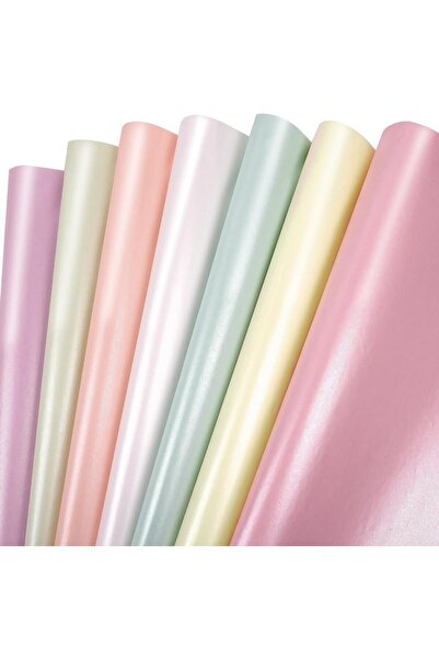 Generic 70 Sheets Tissue Paper, 7 Metallic Colors Wrapping Paper for Gift Bag...
